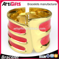 Promotional square shaped simple design blank bangles